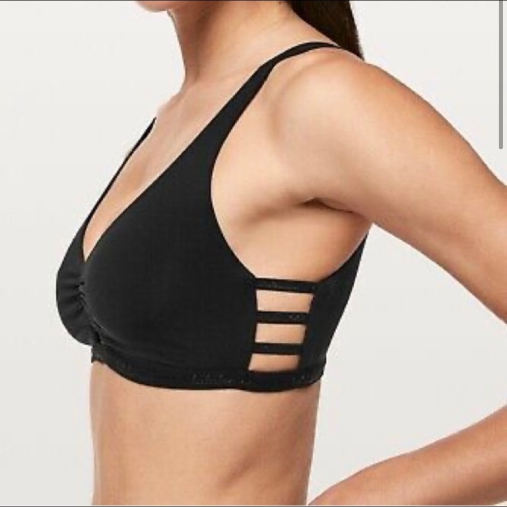 Black lulu bralette
